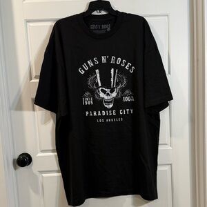 Guns N Roses Paradise City T-Shirt Rock N Roll Big & Tall 5XL NWOT